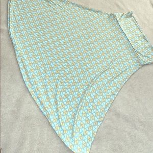 Silky stretchy skirt